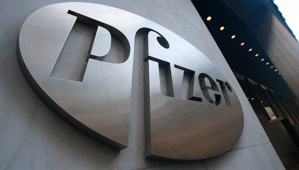 Pfizer encourages public to view and listen webcast of its presentation at Healthcare conference