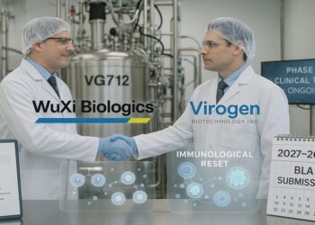 WuXi Biologics and Virogen Bio partner to advance VG712