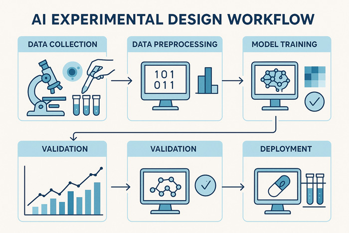 AI powered experimental design