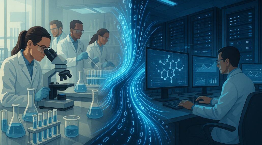 Generative AI Bridging Wet Lab and Dry Lab Workflows