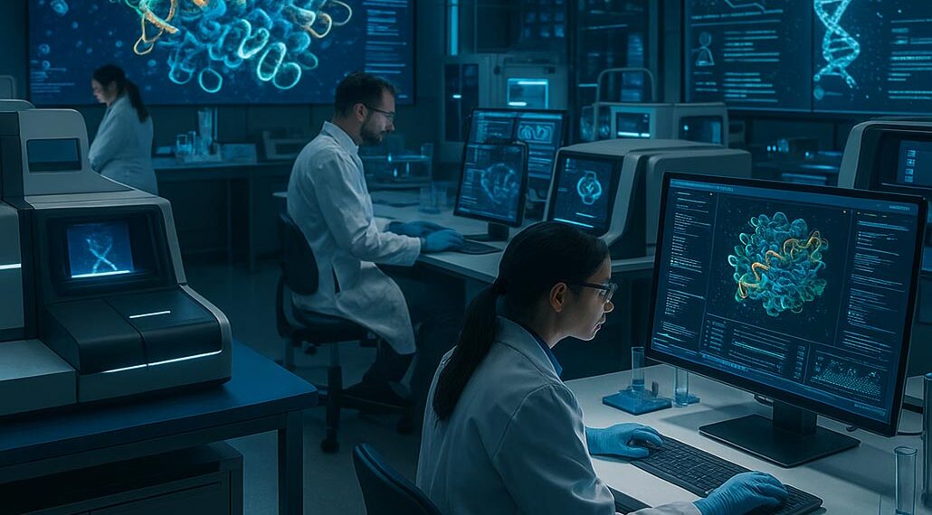 Generative AI in Genomics, Proteomics and Molecular Research