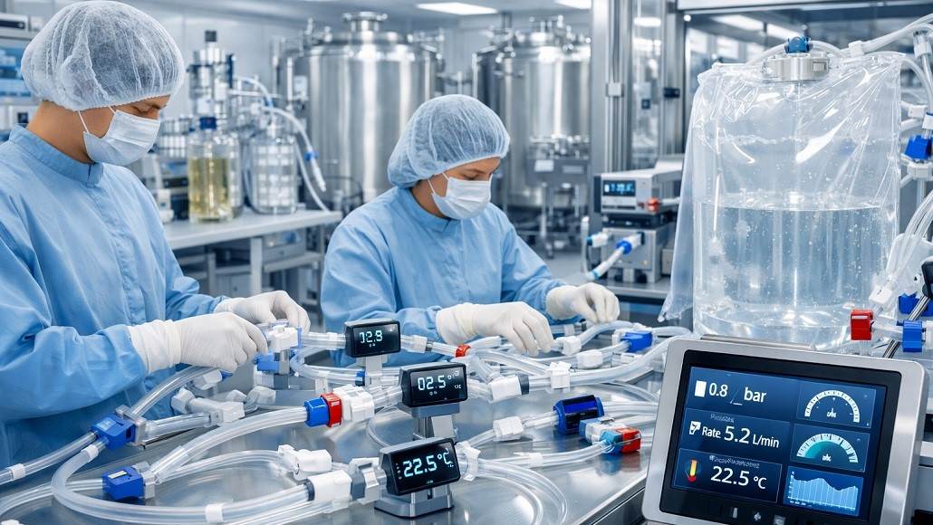 fluid transfer innovation in single-use biomanufacturing