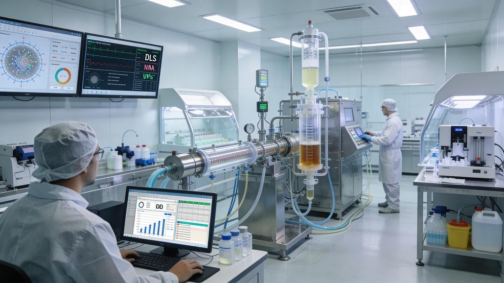 lipid nanoparticle process development