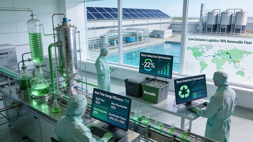 sustainable pharma manufacturing strategies