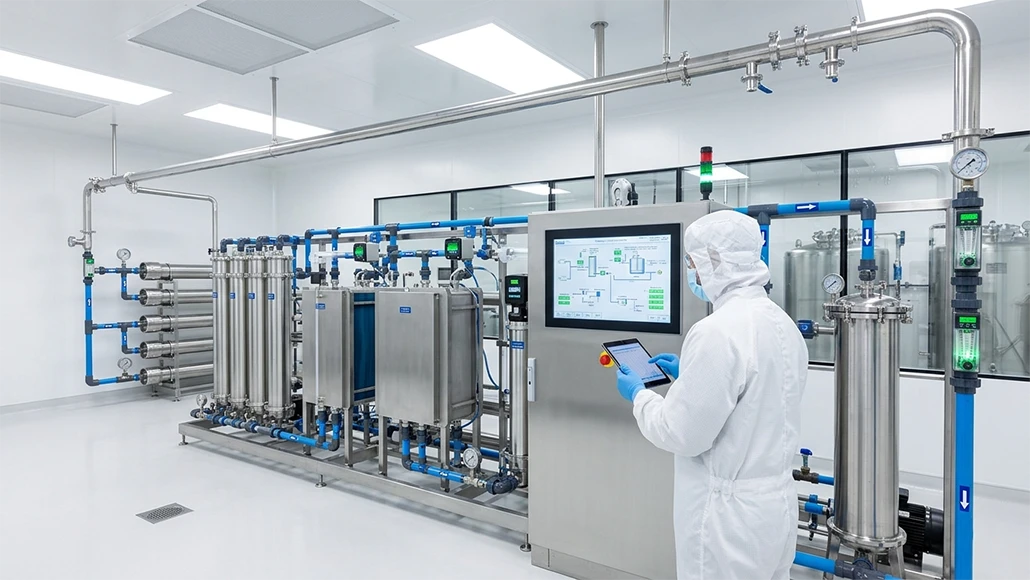 high purity water pharma quality