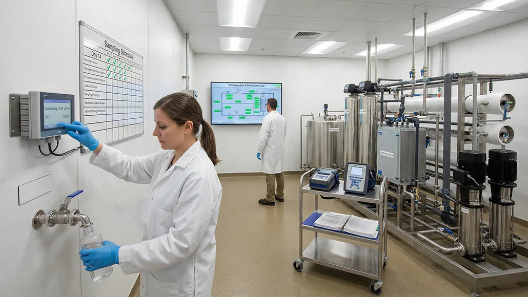 water quality controls pharma