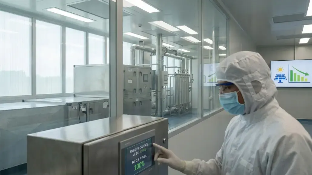 Energy Resilient Cleanrooms