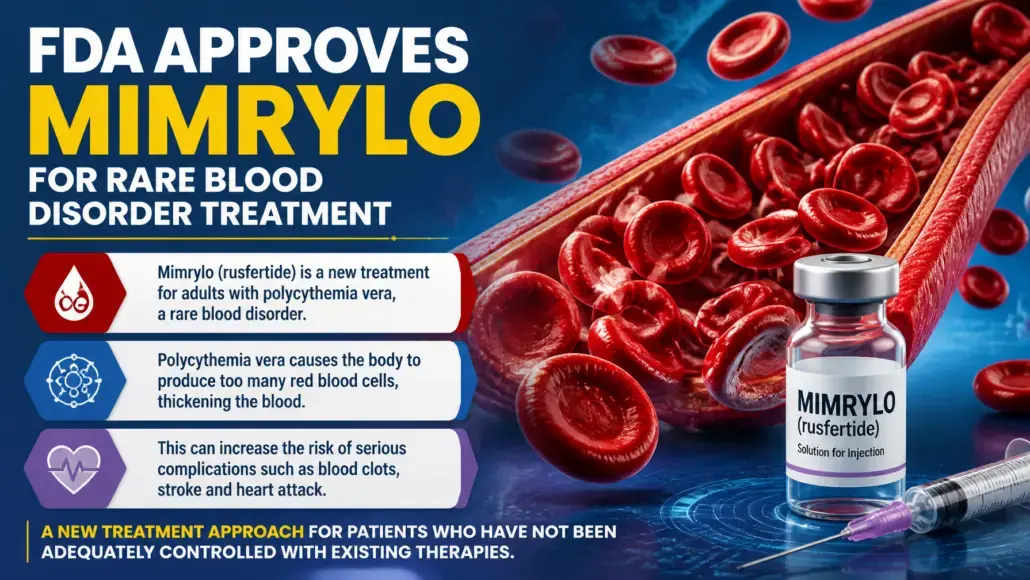 FDA Approves Mimrylo for Rare Blood Disorder Treatment