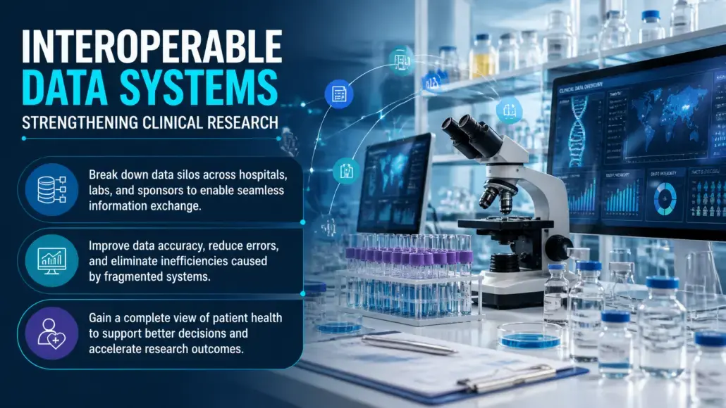 Interoperable Data Systems Strengthening Clinical Research