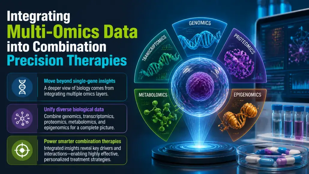 Integrating Multi-Omics Data into Combination Precision Therapies