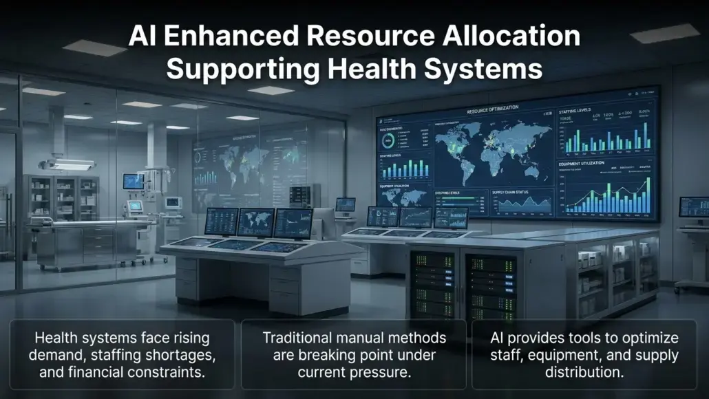 AI Enhanced Resource Allocation Supporting Health Systems