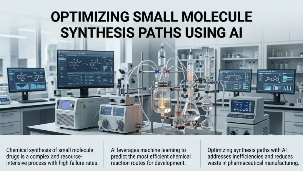 Optimizing Small Molecule Synthesis Paths Using AI