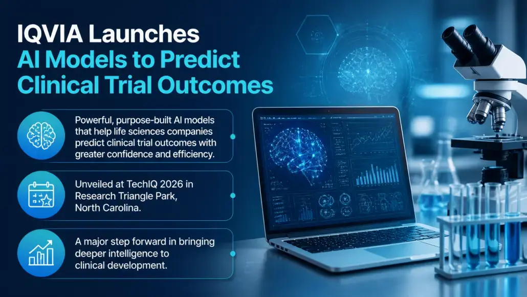 IQVIA Launches AI Models to Predict Clinical Trial Outcomes