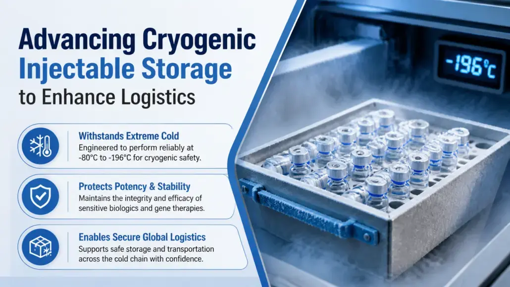 Advancing Cryogenic Injectable Storage to Enhance Logistics