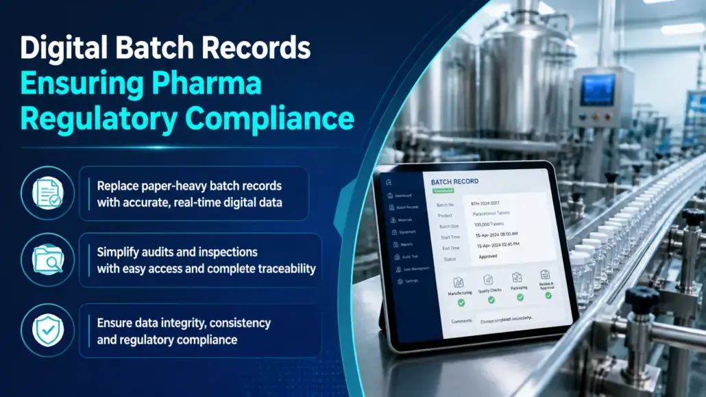 Digital Batch Records Ensuring Pharma Regulatory Compliance