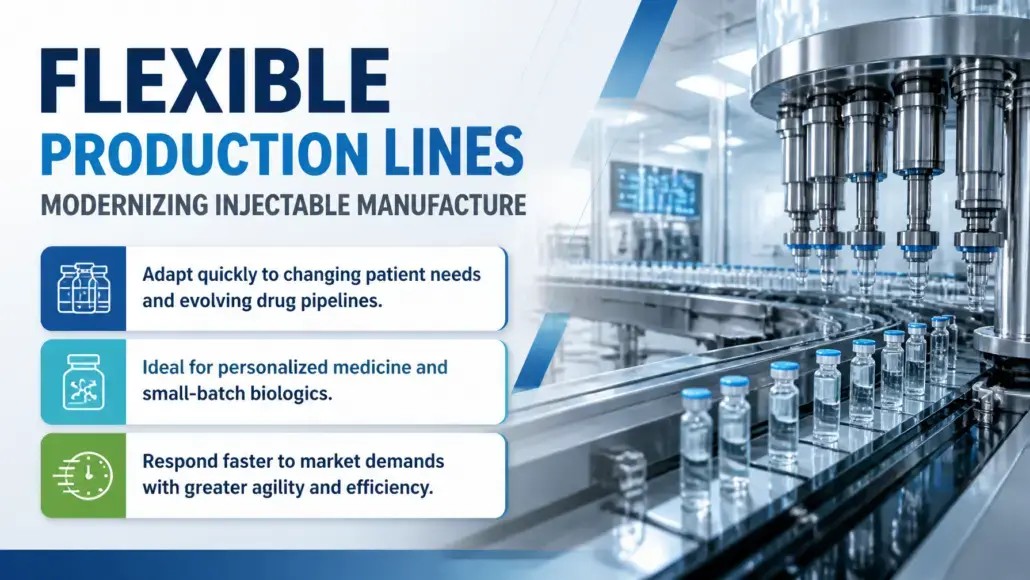 Flexible Production Lines Modernizing Injectable Manufacture