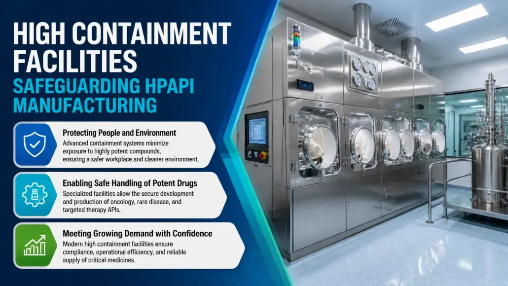 High Containment Facilities Safeguarding HPAPI Manufacturing