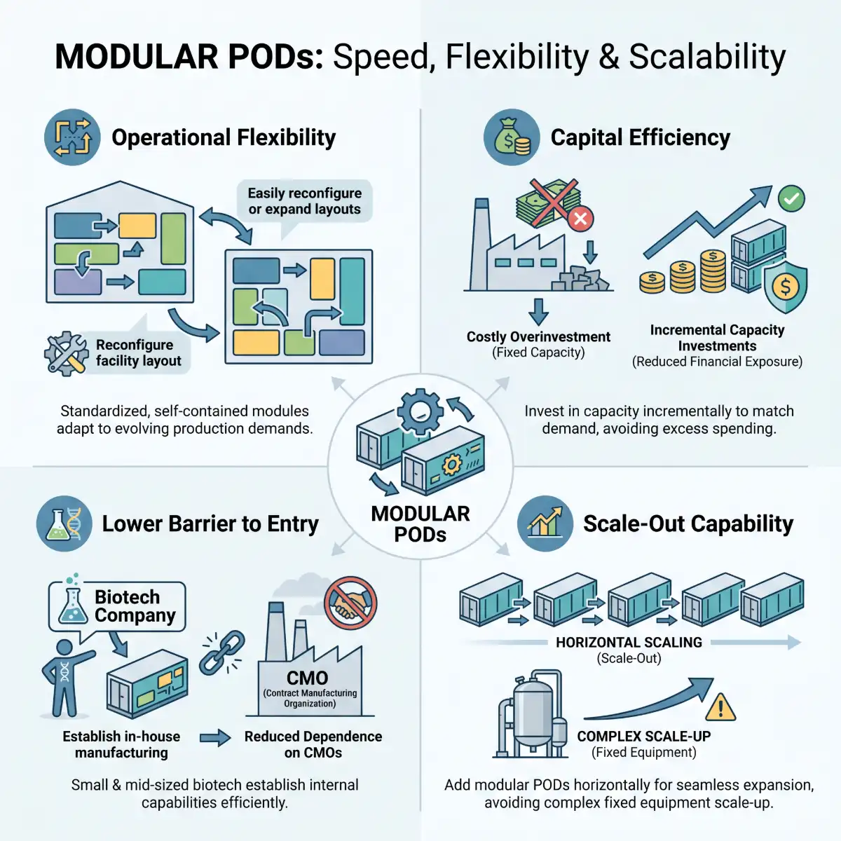 Modular Vaccine Manufacturing PODs Decentralizing Production