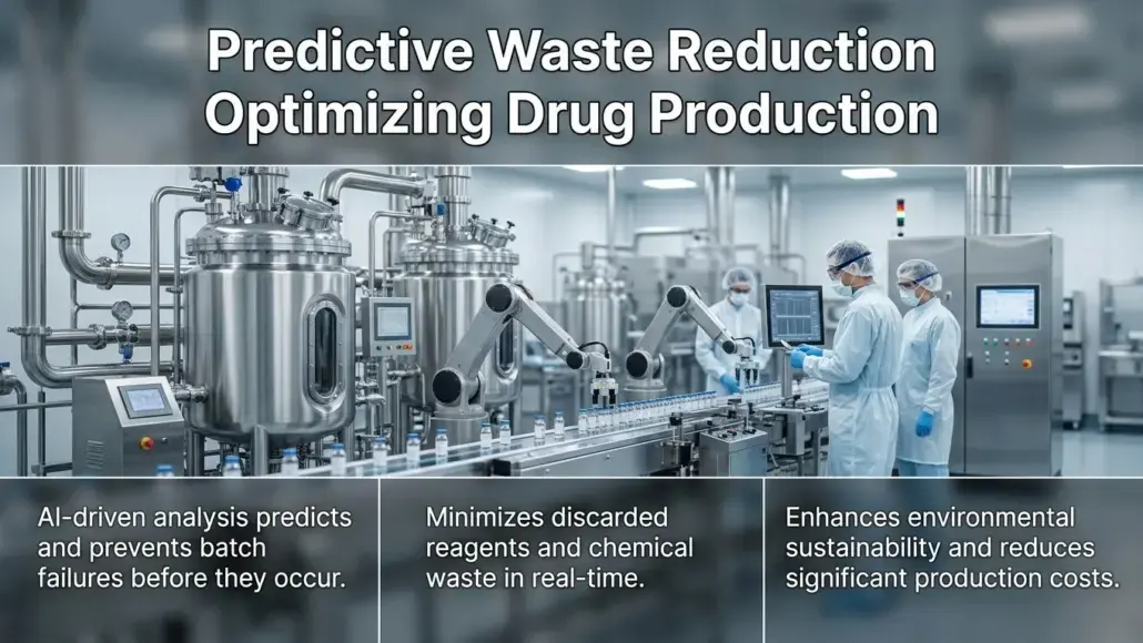 Predictive Waste Reduction Optimizing Drug Production