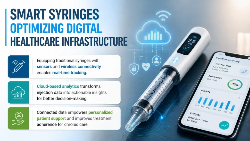 Smart Syringes Optimizing Digital Healthcare Infrastructure