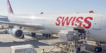 Swiss flies medical equipment to Switzerland