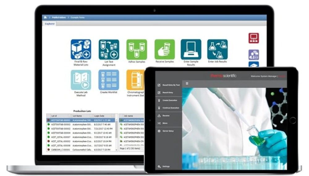 Thermo Scientific SampleManager LIMS software