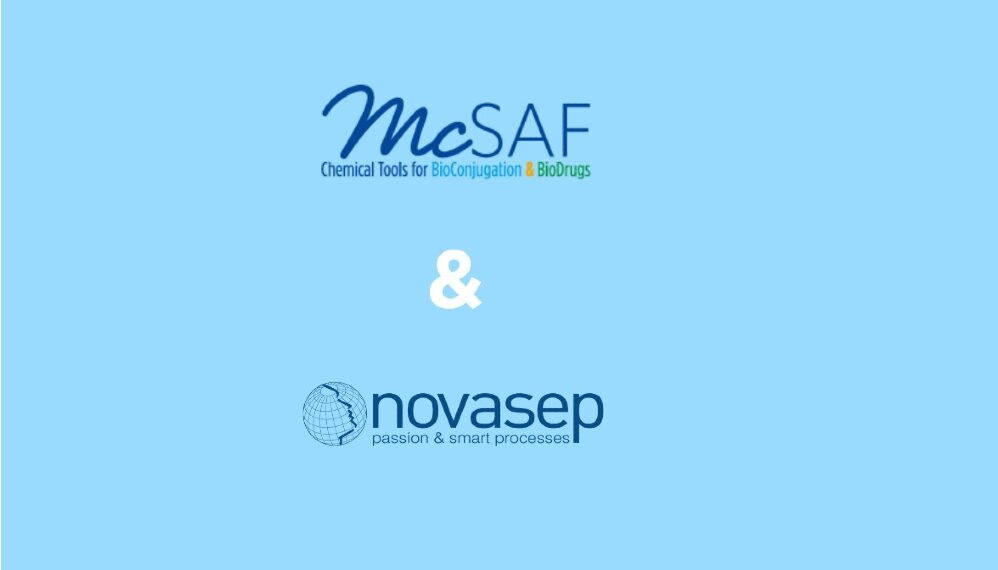 McSAF and Novasep announce their successful collaboration to produce a next-generation Antibody-Drug Conjugate