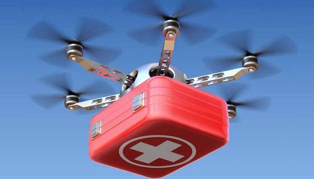 Drones for Delivery To Carry Pharmaceutical Weight Forward