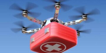 Drones for Delivery To Carry Pharmaceutical Weight Forward